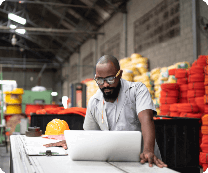 Manufacturing hero image