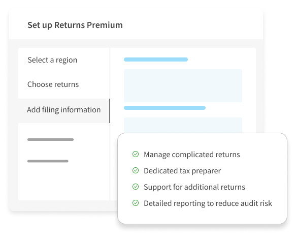 Avalara Managed Returns Premium